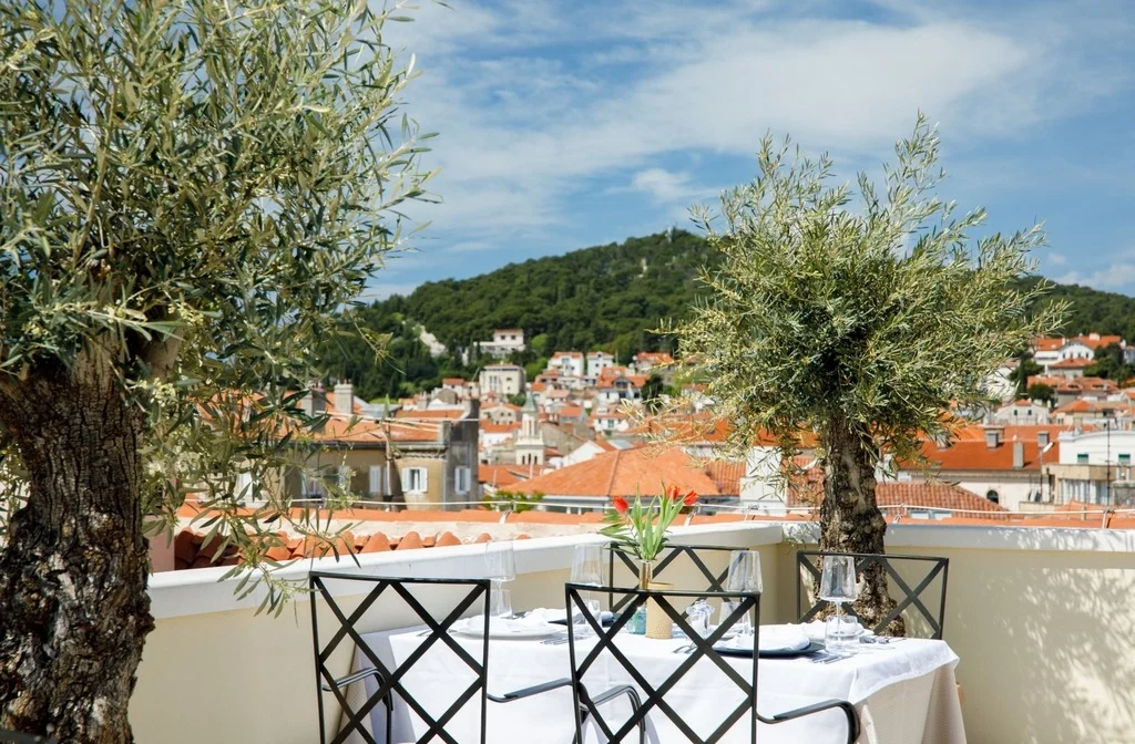 Mitteldalmatien Split Heritage Hotel Santa Lucia Rooftop
