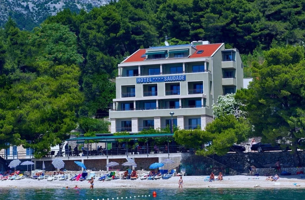 Kroatien Hote Gradac Hotel Saudade Aussenansicht