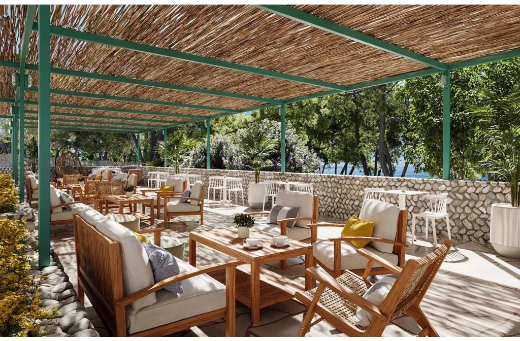 Makarska Sunny Resort Makarska Lounge Bar Terrasse