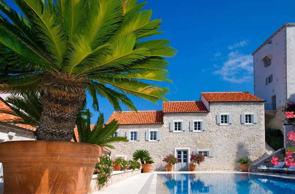 Dalmatien Insel Solta Hotel Martinis Marchi Heritage Pool