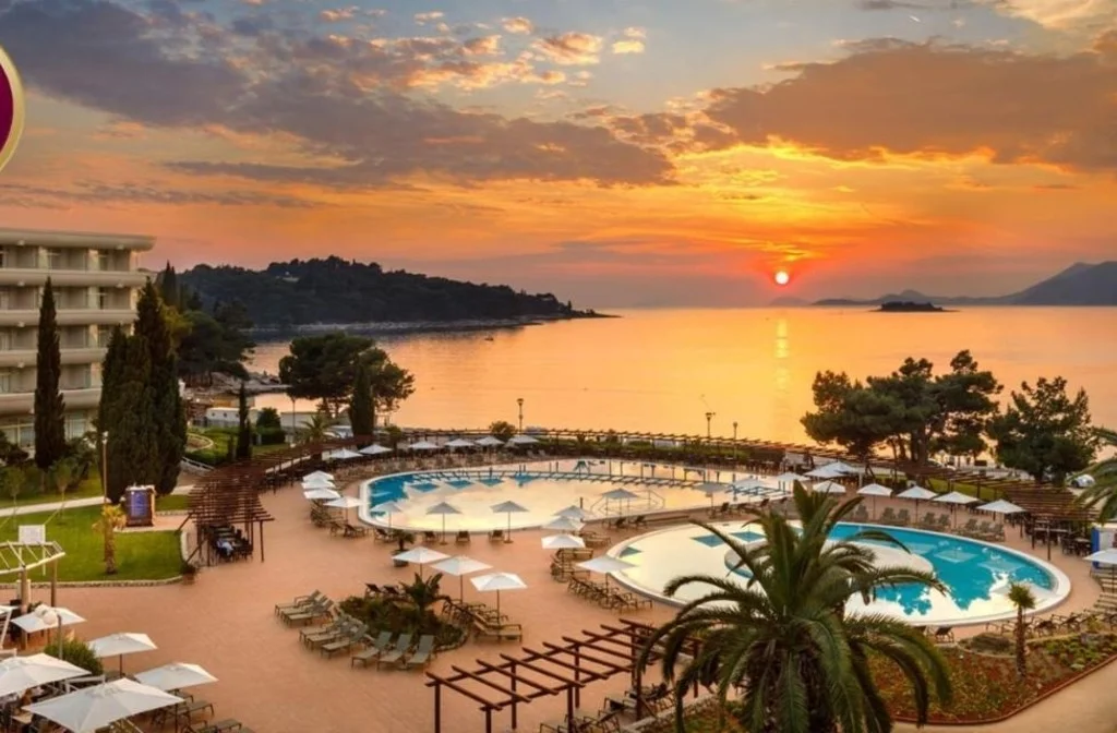 Badeferien Kroatien All Inclusive Hotel Mit Flug Albatros Cavtat Am Strand