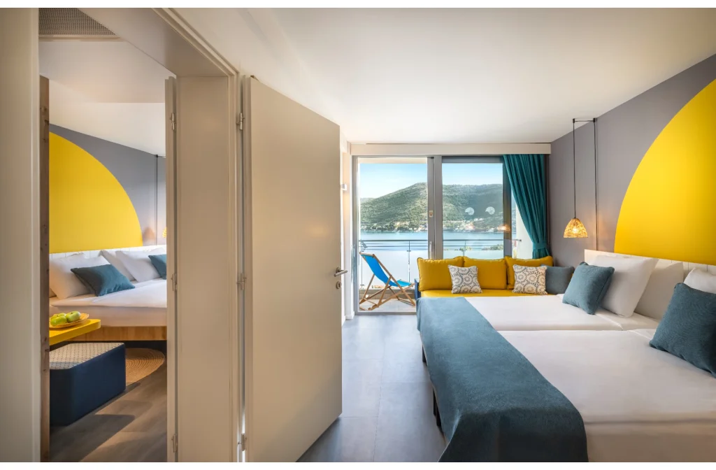 Club Dubrovnik Sunny Hotel Valamar Dubrovnik Familien Superior Doppelzimmer Beide Zimmer